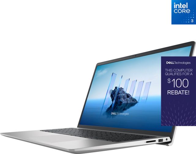 Dell 15 Laptop  i7-1355U/16/1TB, Platinum Silver - ONLINE ONLY