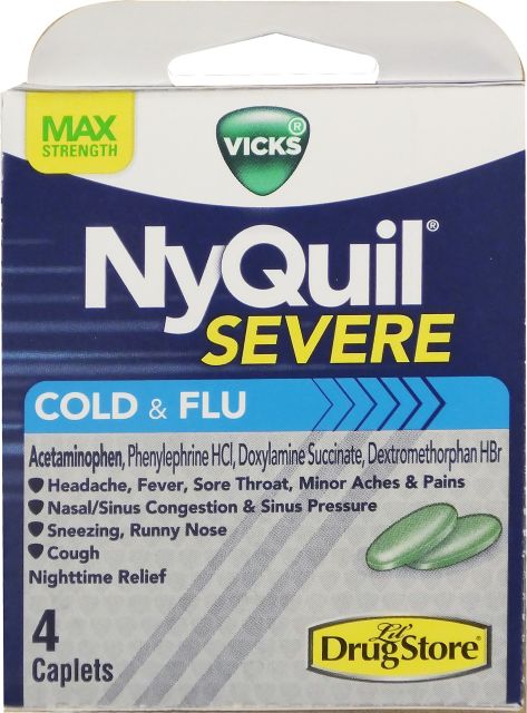 Nyquil Severe 4-count pack