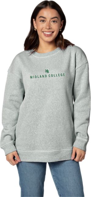 Midland College Women's Warmup Crewneck Sweatshirt