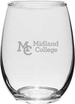 Midland College 21 oz. Wine Glass