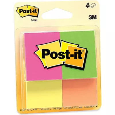 POST-IT 1.5x2" FLOURESCENT - New (SKU: 937098)