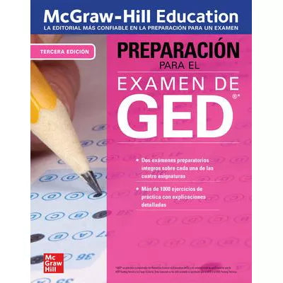 McGraw-Hill Education Preparacion para el Examen de GED, Tercera Edicion