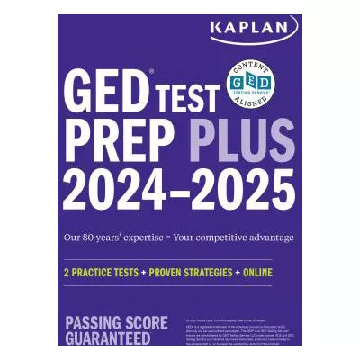 GED Test Prep Plus 2024-2025