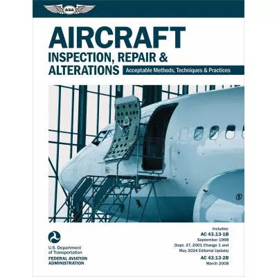ASA Aircraft Inspection, Repair &amp; Alterations (ASA-AC43.13-2025)